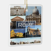 LZO002 ROME, Lazio, Italië Keramisch Ornament (Rechts)