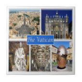 LZO004 HET VATICAAN, Lazio, Italië, Tegeltje (Voorkant)