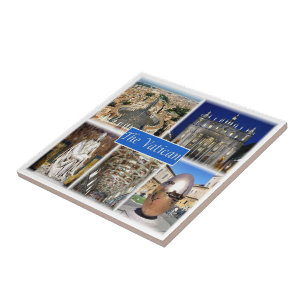 LZO004 HET VATICAAN, Lazio, Italië, Tegeltje