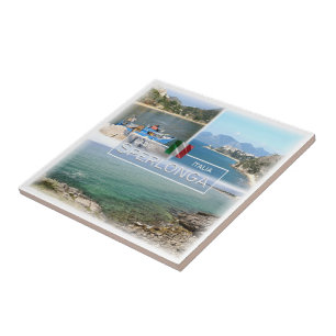 LZO017 SPERLONGA, Mozaïek, Lazio, Italië, Tegeltje