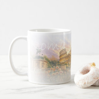LZO01A mozaïek van ROME, Lazio, Italië, koffiemok