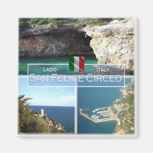 LZO025 SAN FELICE CIRCEO - Lazio - Italië - Fridge Magneet