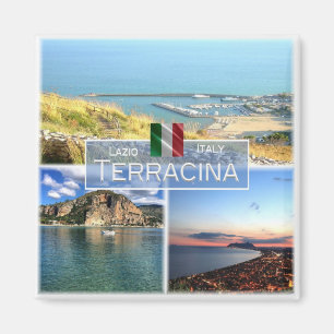 LZO029 TERRACINA - Mosaic - Lazio - Italië - Fridg Magneet
