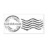 məkíhkankək (Portland, Maine) poststempel Rubberstempel (Afrduk)