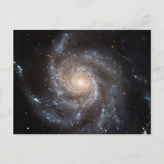 M101 Pinwheels Spiral Galaxy NASA Briefkaart (Voorkant)