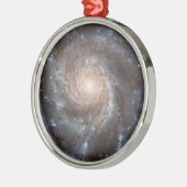 M101 Pinwheels Spiral Galaxy NASA Metalen Ornament (Links)