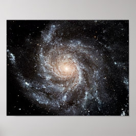 M101 Pinwheels Spiral Galaxy NASA Poster