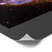 M101 Spiral Galaxy composiet afbeelding poster (Hoek)