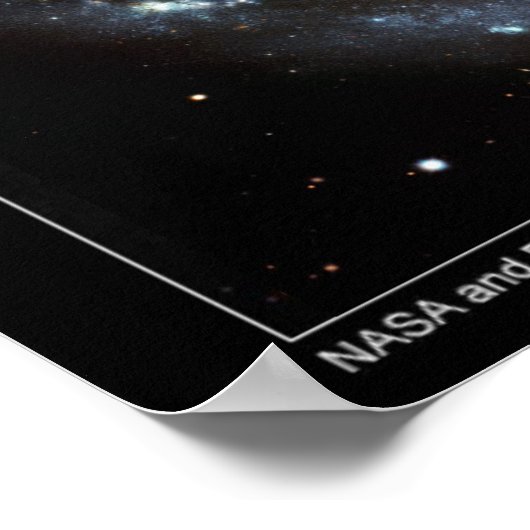 M101 Spiral Galaxy-poster Poster (Hoek)