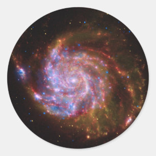M101-stickers Ronde Sticker