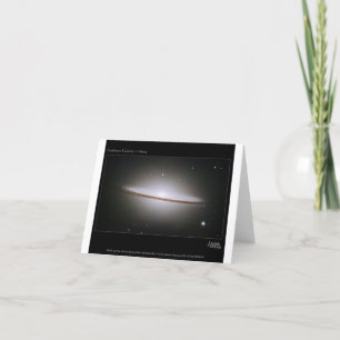 M104, de Melkweg van de Sombrero (NGC 4594) Kaart