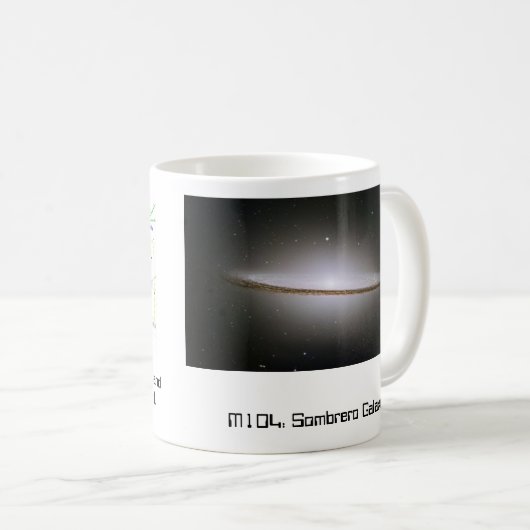M104 Sombrero GaIaxy - mok (Voorkant rechts)