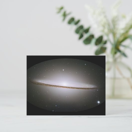 M104 Sombrero Galaxy Briefkaart (Staand voorkant)