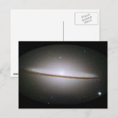 M104 Sombrero Galaxy Briefkaart (Voorkant / Achterkant)