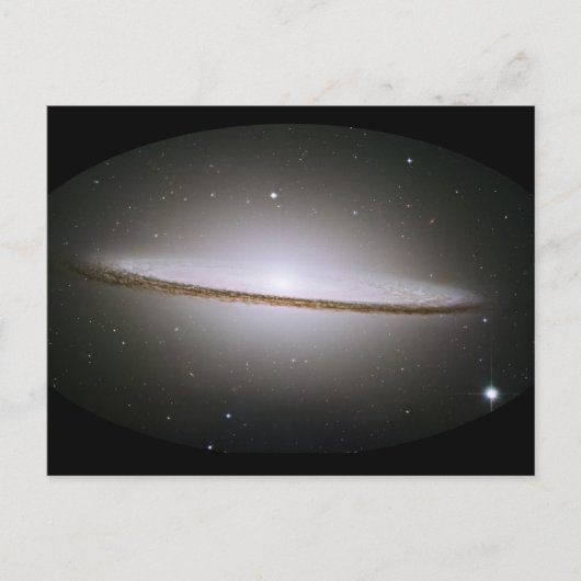 M104 Sombrero Galaxy Briefkaart (Voorkant)