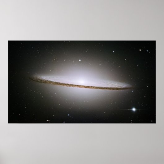 M104 Sombrero Galaxy - poster (Voorkant)
