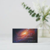 M106 Spiral Galaxy, Canes Venatici Visitekaartje (Staand voorkant)