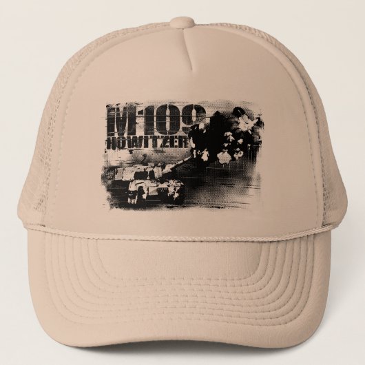 M109 hekserij Trucker Hat Trucker Pet (Voorkant)