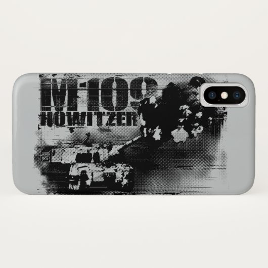 M109-howitzer Case-Mate iPhone Case (Achterkant (horizontaal))
