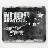 M109 howitzer Mouse Pad Muismat (Voorkant)