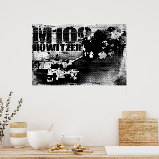 M109 — Howitzer Print (Keuken)