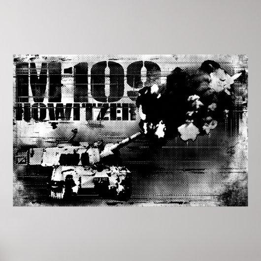 M109 — Howitzer Print (Voorkant)