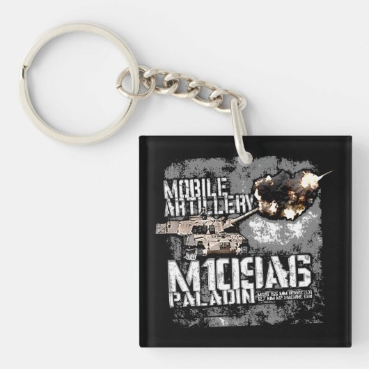 M109-howitzer Sleutelhanger (Voorkant)