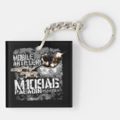 M109-howitzer Sleutelhanger (Achterkant)