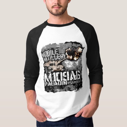 M109-howitzer T-shirt (Voorkant)