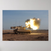 M109A6 Howitzer Poster (Voorkant)
