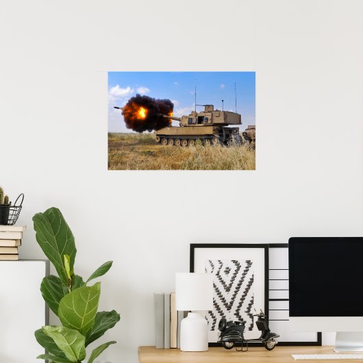 M109A6 Paladin Poster (Thuiskantoor)