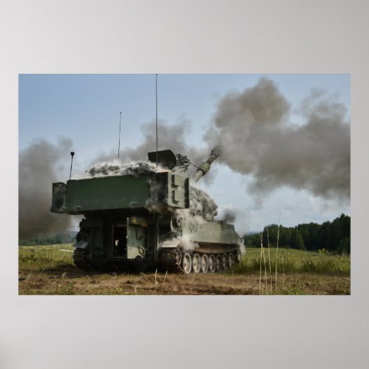 M109A6 Paladin Poster (Voorkant)