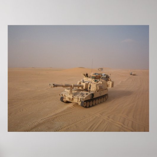 M109A6 Paladin Poster (Voorkant)