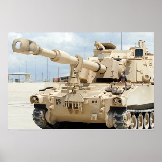 M109A6 Paladin Poster (Voorkant)