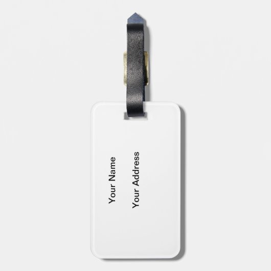 M10 Achilles Bagagelabel (Achterkant verticaal)