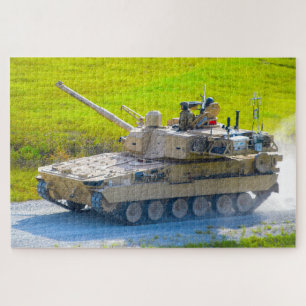 M10 BOOKER GEPANTSERDE VECHTVOERTUIG (20x30 inch) Legpuzzel