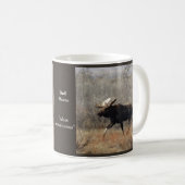 M10 Bull Moose in de borstel Koffiemok (Voorkant rechts)