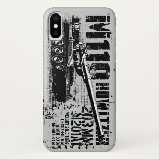 M110 houwitser Case-Mate iPhone case (Achterkant)