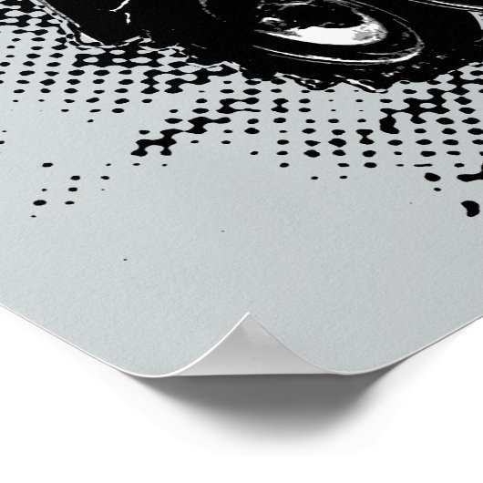 M110-howitserafdrukken Poster (Hoek)