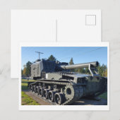 M110 zelfrijdende houwitser  briefkaart (Voorkant / Achterkant)
