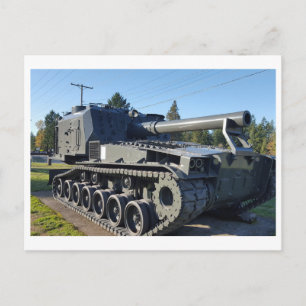 M110 zelfrijdende houwitser  briefkaart