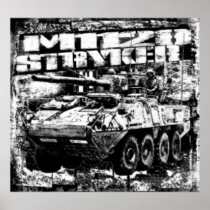 M1128 Stryker Mobile Pistool System Poster