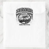 M1128 Stryker Mobile Pistool System Ronde Sticker (Tas)