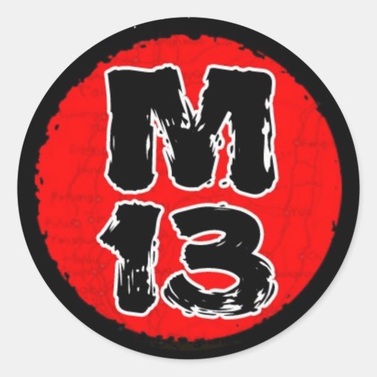 M13 Stickers (Voorkant)