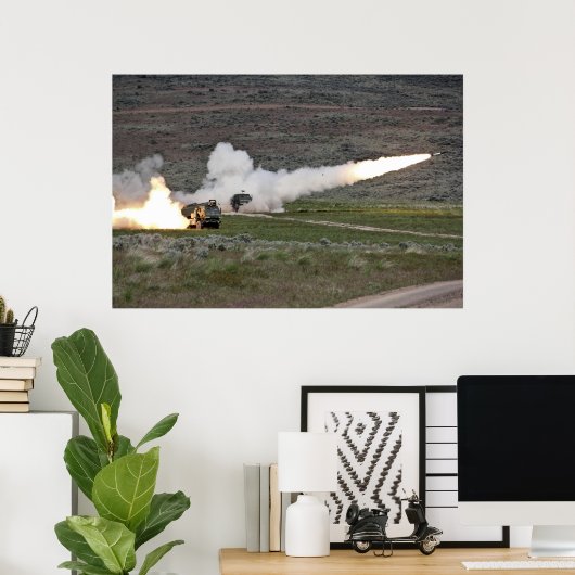 M142 HIMARS POSTER (Thuiskantoor)