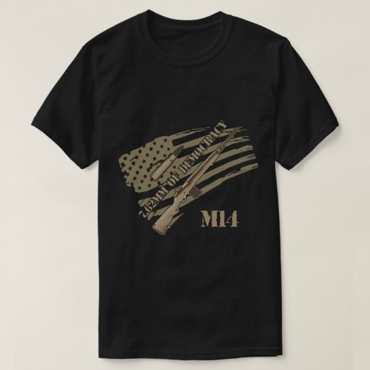 m14 grappig citaat t-shirt (Design voorkant)