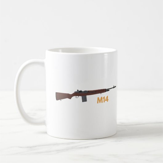 M14 Rifle Koffiemok (Links)