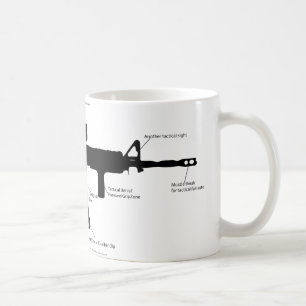 M15ak57-pistool Koffiemok