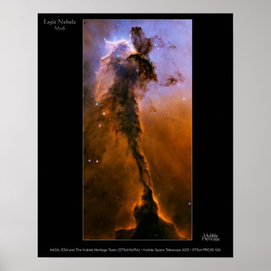 M16, de adelaarsnevel poster (Voorkant)