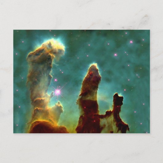 M16 Eagle Nebula of Creation Pillars Briefkaart (Voorkant)